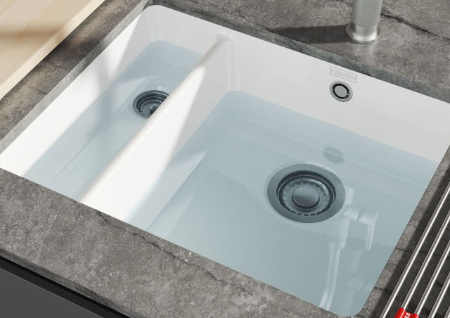 Podwieszany zlewozmywak ceramiczny KubusX, Franke