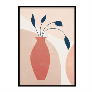Plakat kwiatowy vintage