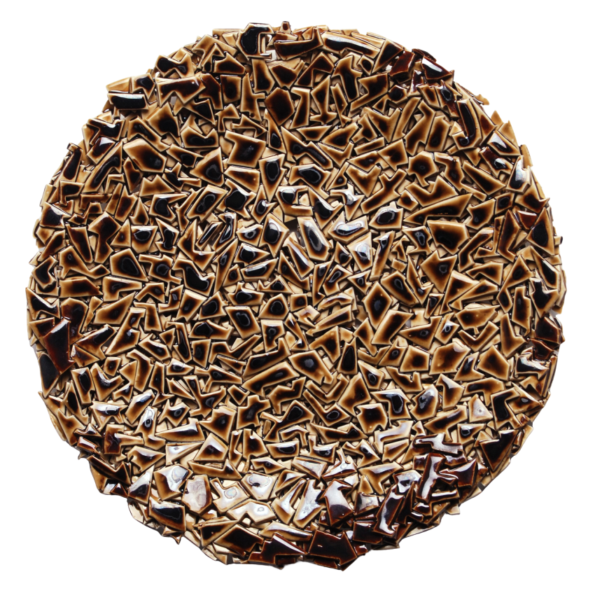 Mirosław
Kociński,
„Paterka”,
2011, śr. 28 cm