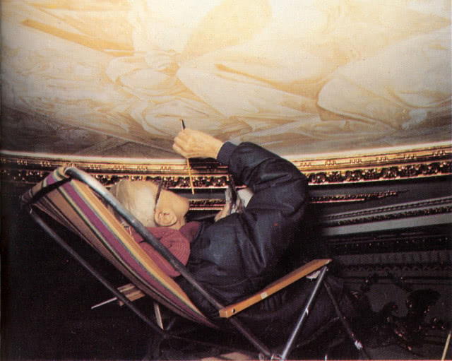 zdjęcia archiwalne, odnawianie, malowanie polichromii