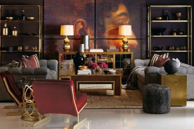 Salon w amerykańskim stylu