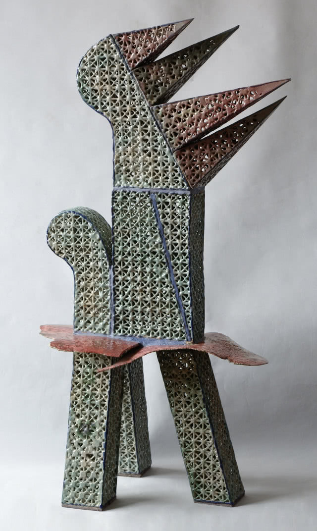 Władysław Garnik,
„Posejdon:, 1990,
wys. 97 cm