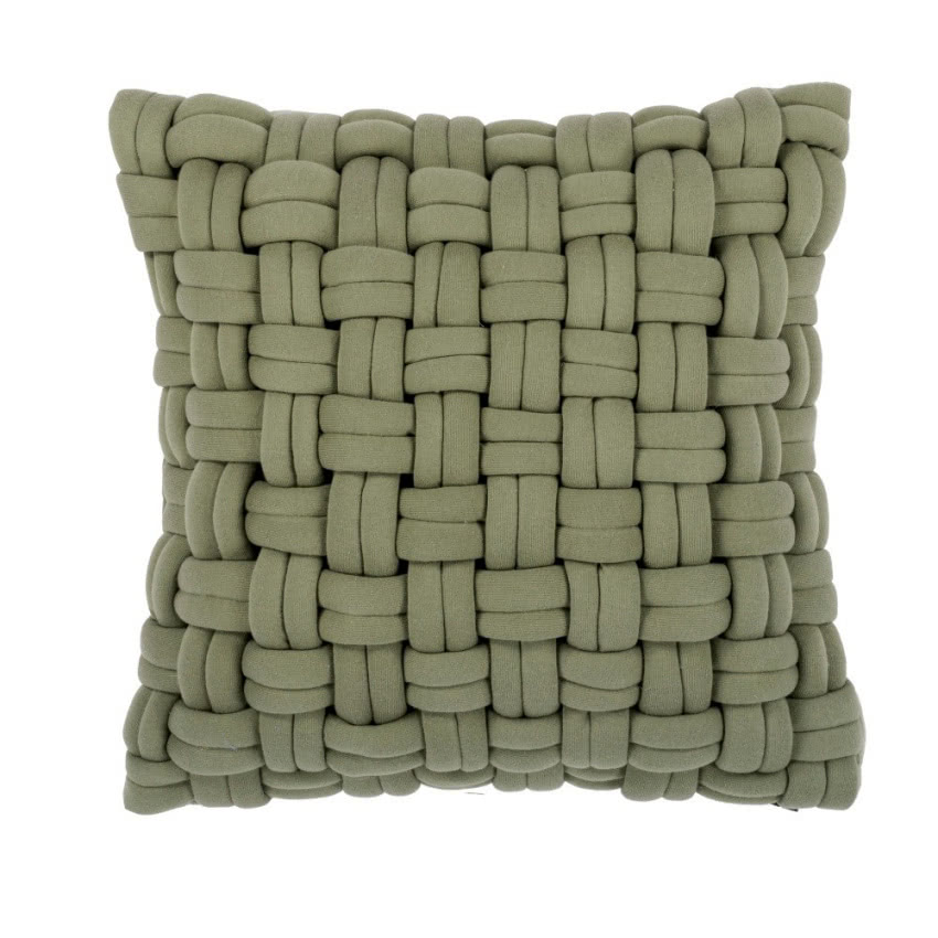 Zielona poduszka Clusp 45x45 cm, ZicZac, 329 zł