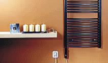 Ścienny grzejniki elektryczny w łazience