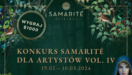 Konkurs SAMARITÉ dla artystów! DO wygrania $1000!