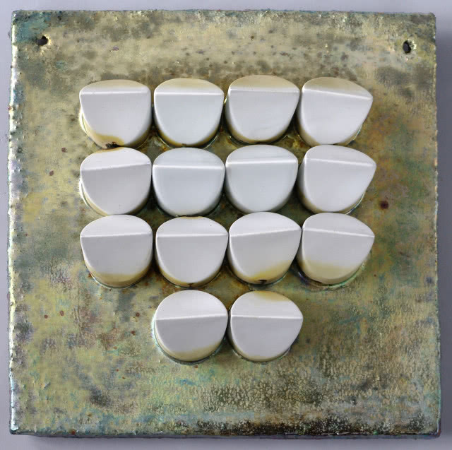 Irena Lipska-Zworska, „Forma i cień”, 2002, 27 cm