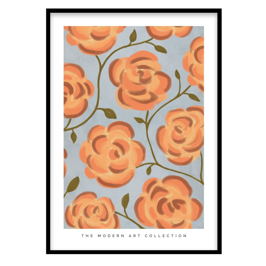 PLAKAT PAINTED ROSES, Desenio, od 49 zł
