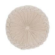 Welurowa poduszka w malarskie pasy w odcieniach...