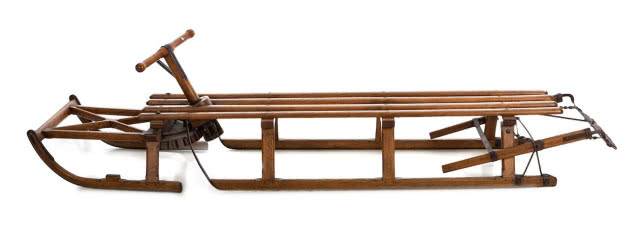 Sanki bobslejowe XIX wiek