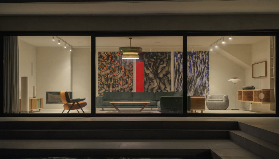 Dom pod Barceloną pełen ikon designu! Tu rządzi vintage i sztuka