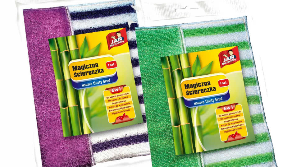 Uniwersalne i specjalistyczne - nowe ściereczki Jan Niezbędny