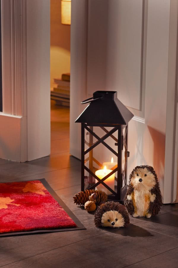 Jesienne dekoracje - jeże (wys. 6 i 14 cm) - ok....