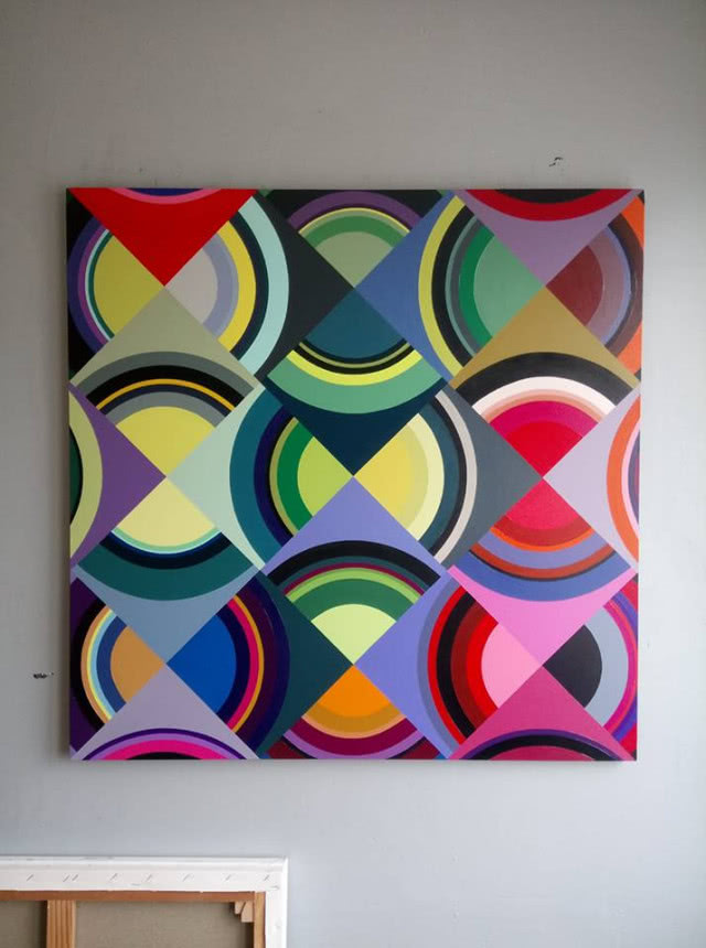 Nietypowa lekcja geometrii: wernisaż Małgorzaty Jastrzębskiej na Wilczej 44!