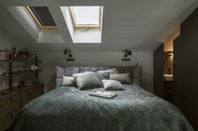 Łóżko na antresoli