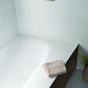 Wolno stojąca wanna Icon Oval - widok z góry.