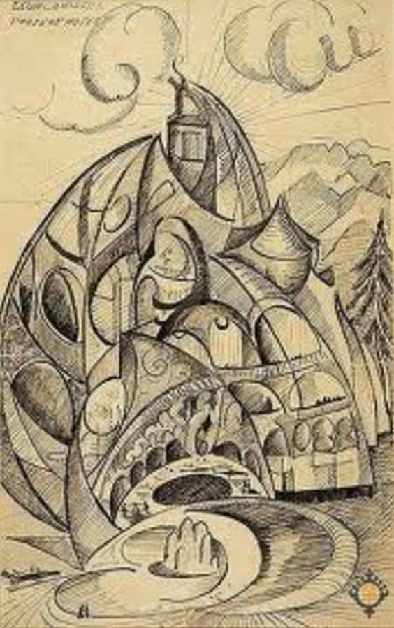 Leon Chwistek, "Projekt hotelu w Zakopanem", ok....