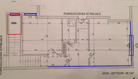 Nowy układ pomieszczeń 