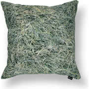 Welurowa poduszka w malarskie pasy w odcieniach...