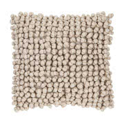 Welurowa poduszka w malarskie pasy w odcieniach...