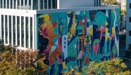 Gigantyczny mural oczyszczający powietrze! Powstał we Wrocławiu!