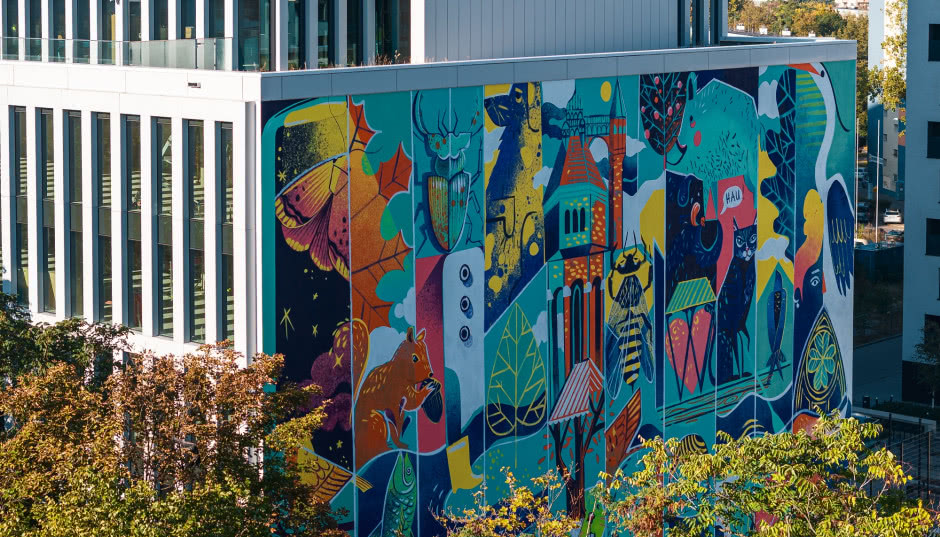 Gigantyczny mural oczyszczający powietrze! Powstał we Wrocławiu!