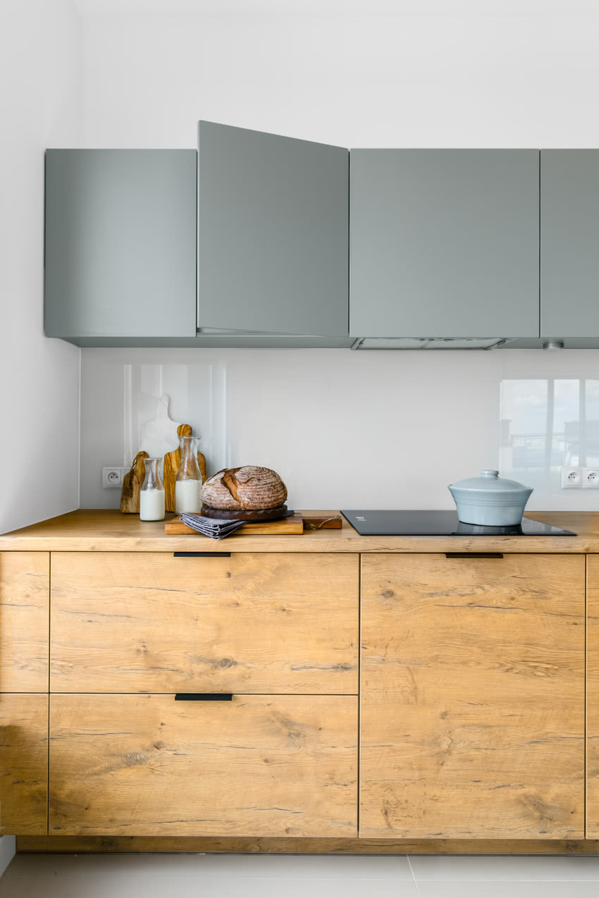 Wystrój skandynawski w aranżacji kuchni, fot....