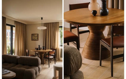 Nowoczesna elegancja w 60-metrowym mieszkaniu. Czuć tu spokój i harmonię