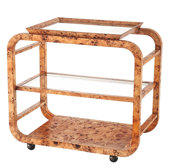 barek na kółkach fornir czeczota