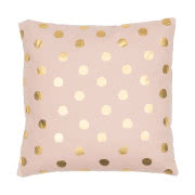 Welurowa poduszka w malarskie pasy w odcieniach...