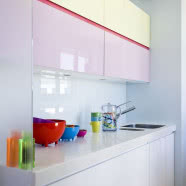 Kolorowe mieszkanie w Warszawie