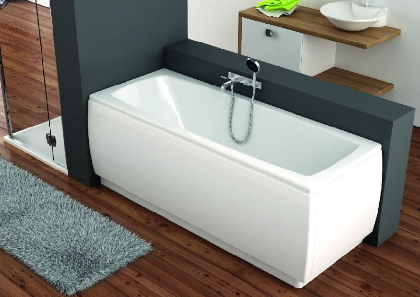 Prostokątna wanna Arcline, Aquaform