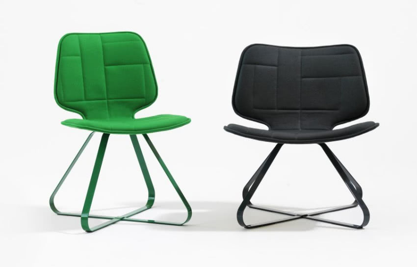 Tapicerowane krzesła Patch (ang. łata)...