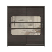 Szafa Elda w kolorze ciemny wenge, Black Red White