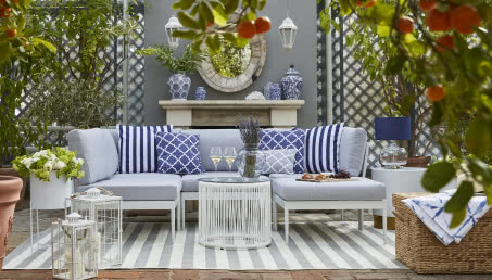 Marokańska koniczyna - esencja stylu hampton