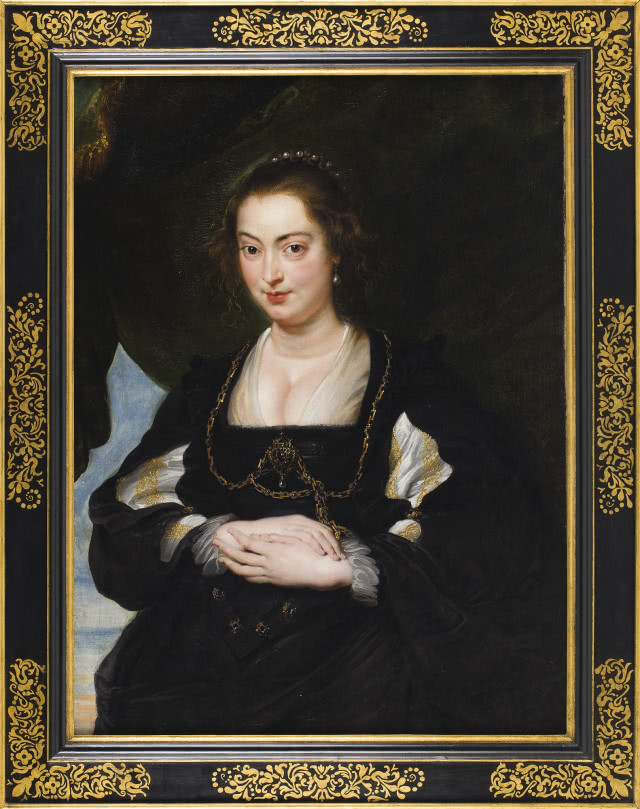 obraz "Portret damy" Paula Rubensa