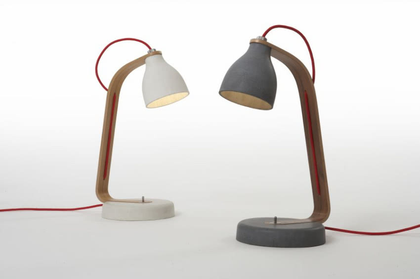 Lampki biurowe z kolekcji Heavy wykonane z...