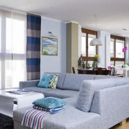 Kolorowe mieszkanie w Warszawie