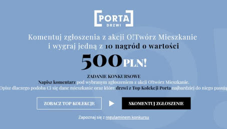 Wybierz najpiękniejsze mieszkanie w Polsce - konkurs!