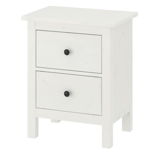 biała szafeczka nocna