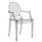 krzesło Louis Ghost, projekt Philippe Starck, Kartell