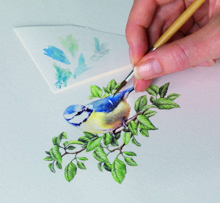 Ptasie motywy na porcelanie Fyrklövern są...