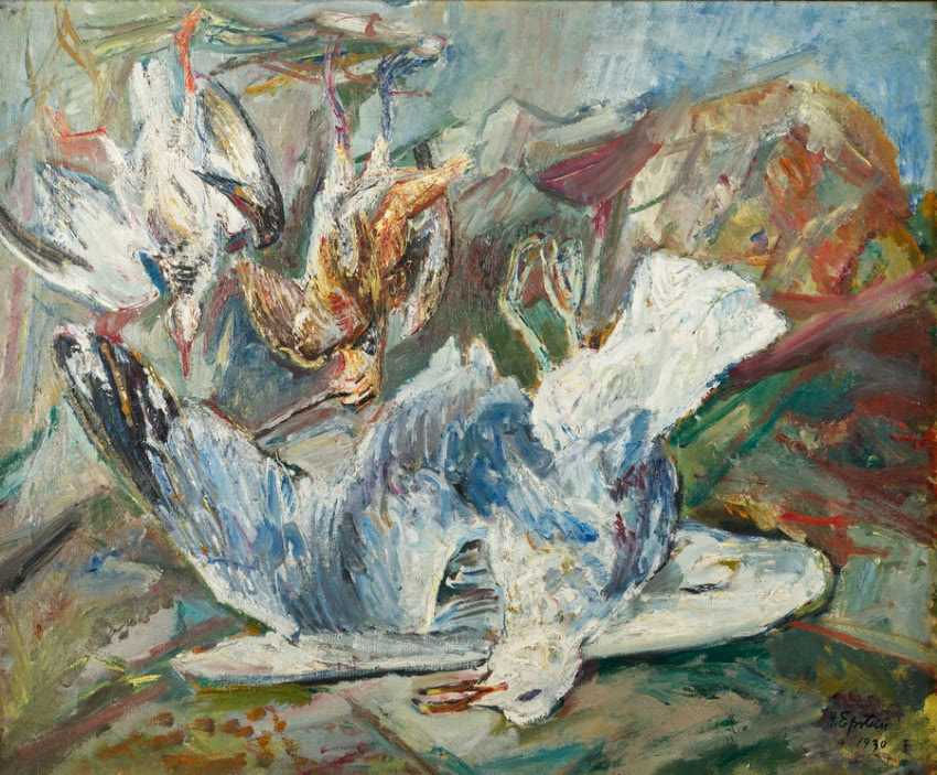 Epstein Henryk "Martwa natura z ptakami” (1930...
