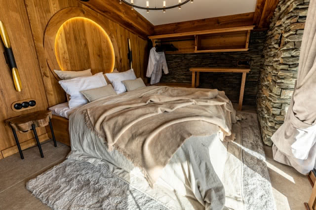 klimatyczne siedlisko w Polsce w stylu rustykalnym