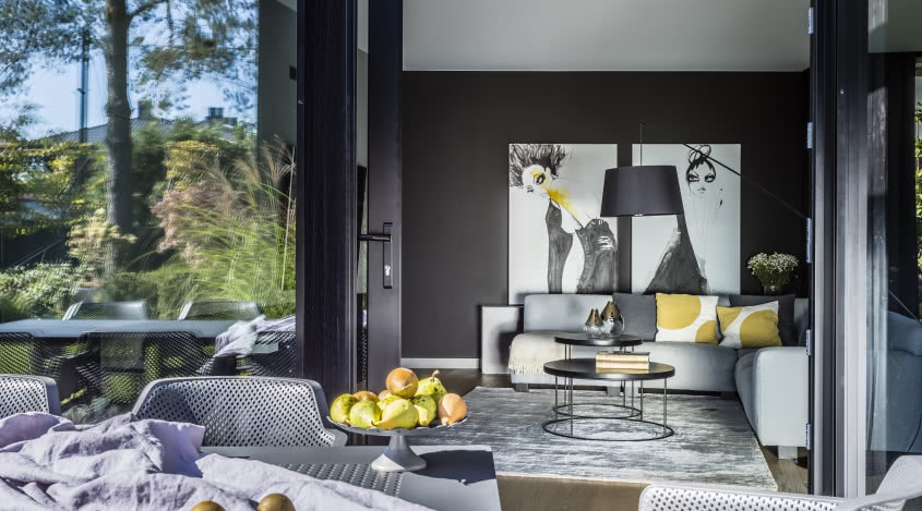 Nowoczesna bryła domu w Zalesiu pod Warszawą