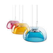 Lampa-kwiat z płyty winylowej, Taagu, ECOMATERIA...