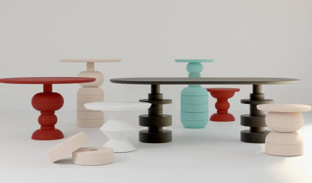 Zaprojektuj swój stół jak układankę. Polski duet tworzy mebel, który mówi coś o Tobie