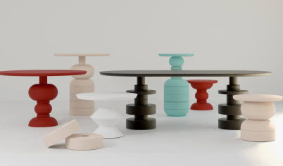 Zaprojektuj swój stół jak układankę. Polski duet tworzy mebel, który mówi coś o Tobie