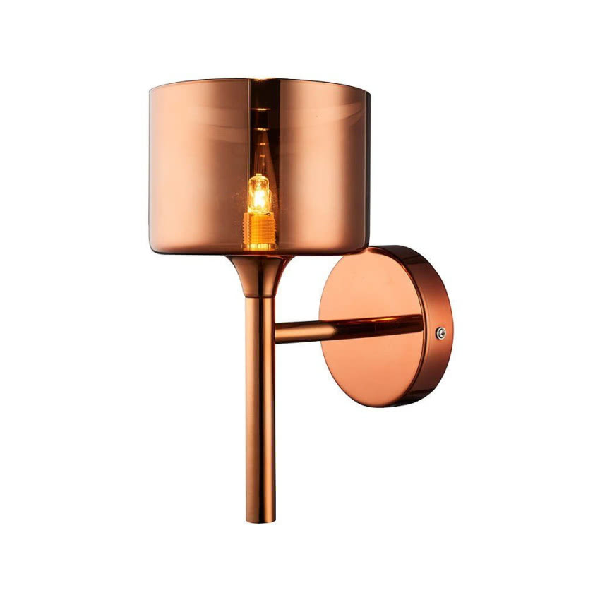 Kinkiet Finger Plan Copper 14x27,5 cm, BBHOME,...