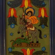 „Św. Jerzy walczący ze smokiem”, Rosja XIX/XX...