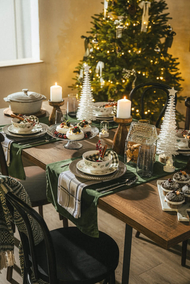 stół na Boże Narodzenie